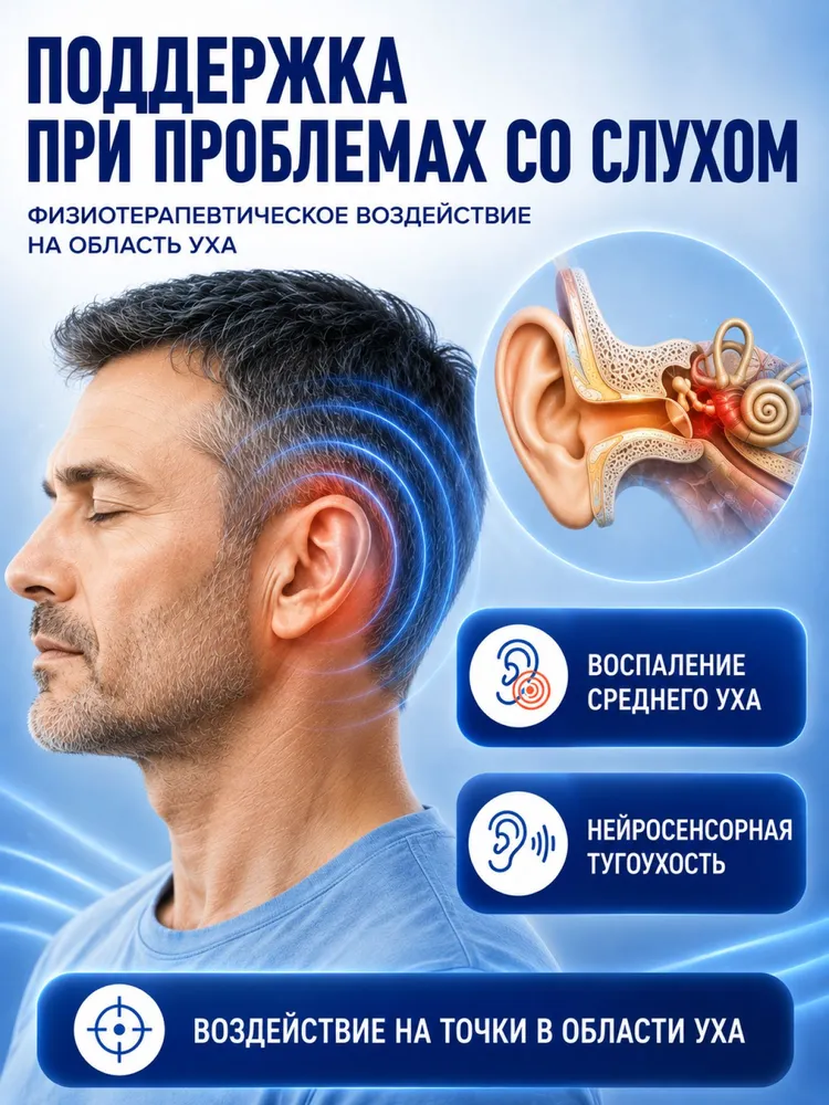 физиотон аппарат для лечения слуха медицинский; для суставов, вариант, фото 6