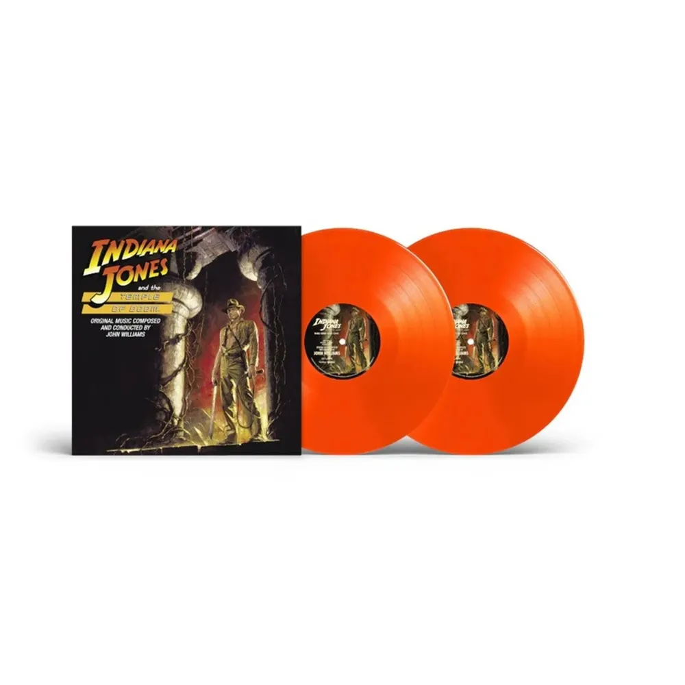 Виниловая пластинка OST - Indiana Jones And The Temple Of Doom (John Williams) (2LP Оранжевый винил) 2026, Gatefold, Limited, оранжевый