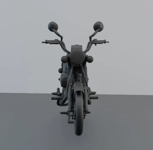 Модель мотоцикла Восход , 3D, масштаб 1:43, коллекционные мотоциклы СССР, вариант, фото 3