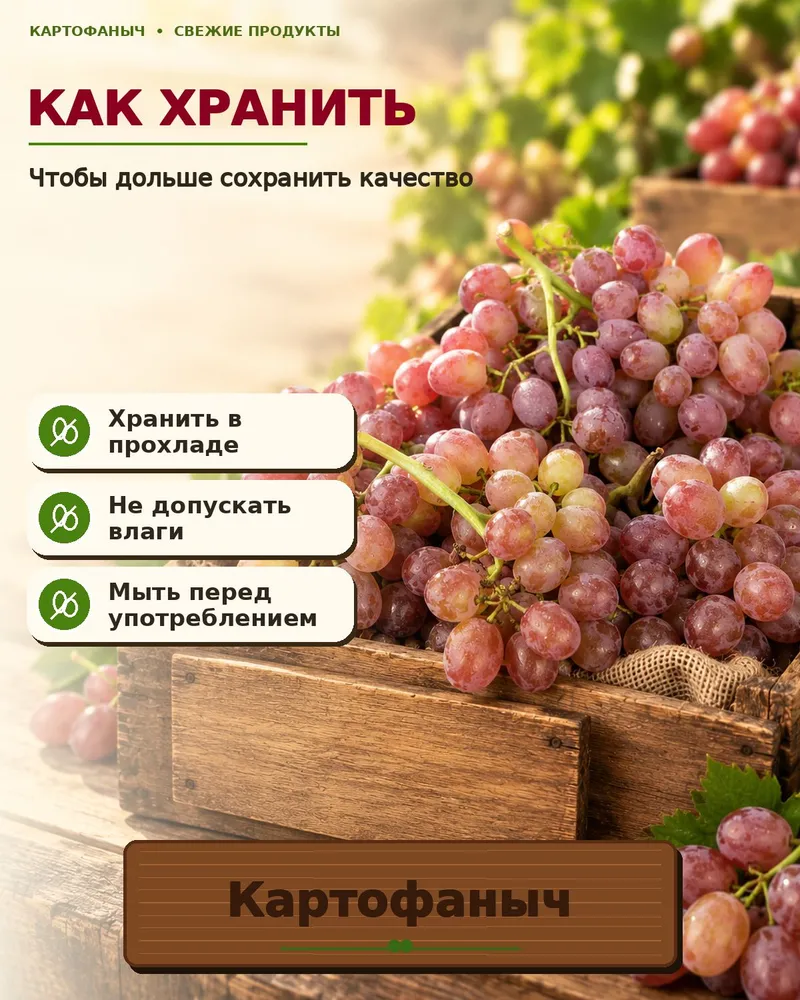 Виноград кишмиш,без косточек, ягоды целые. 500 грамм.сорт с нежно-розовыми ягодами. Сладкая сочная мякоть, гармоничный вкус. Идеален для свежего потребления, изюма и детского питания., розовый, фото 5
