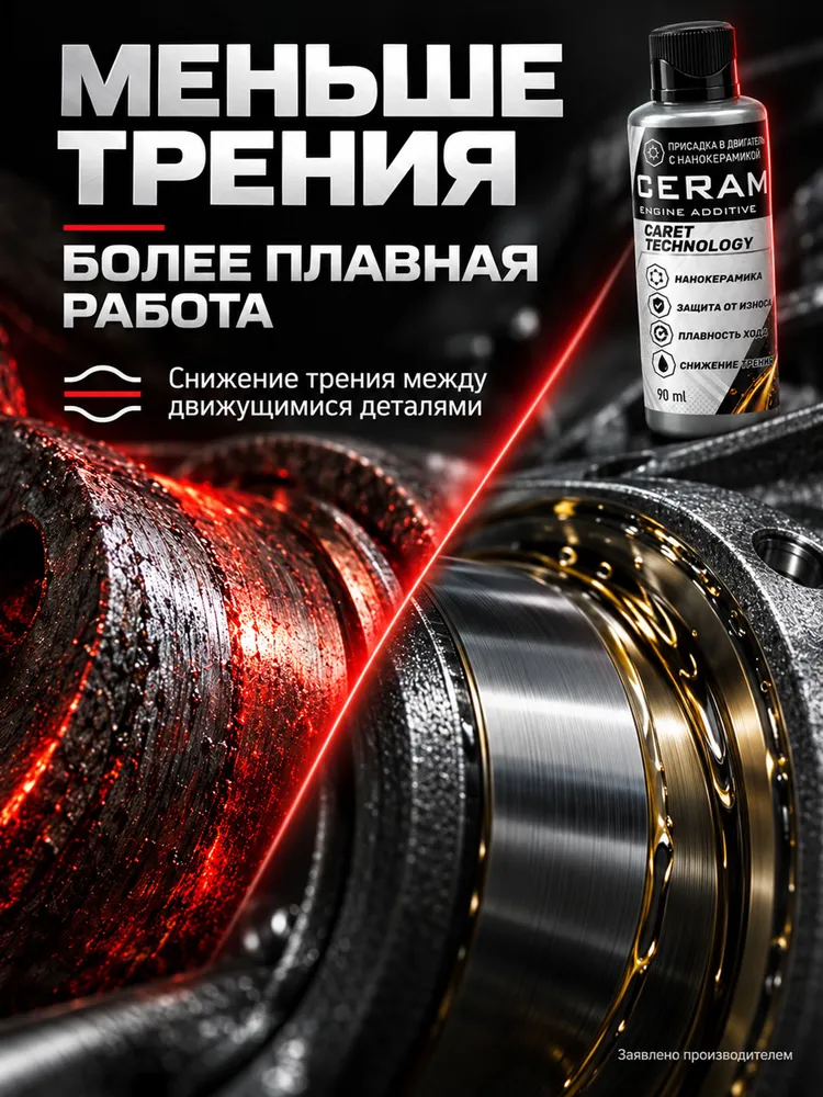 Присадка автомобильная для защиты от износа двигателя нанокерамическая, вариант, фото 3