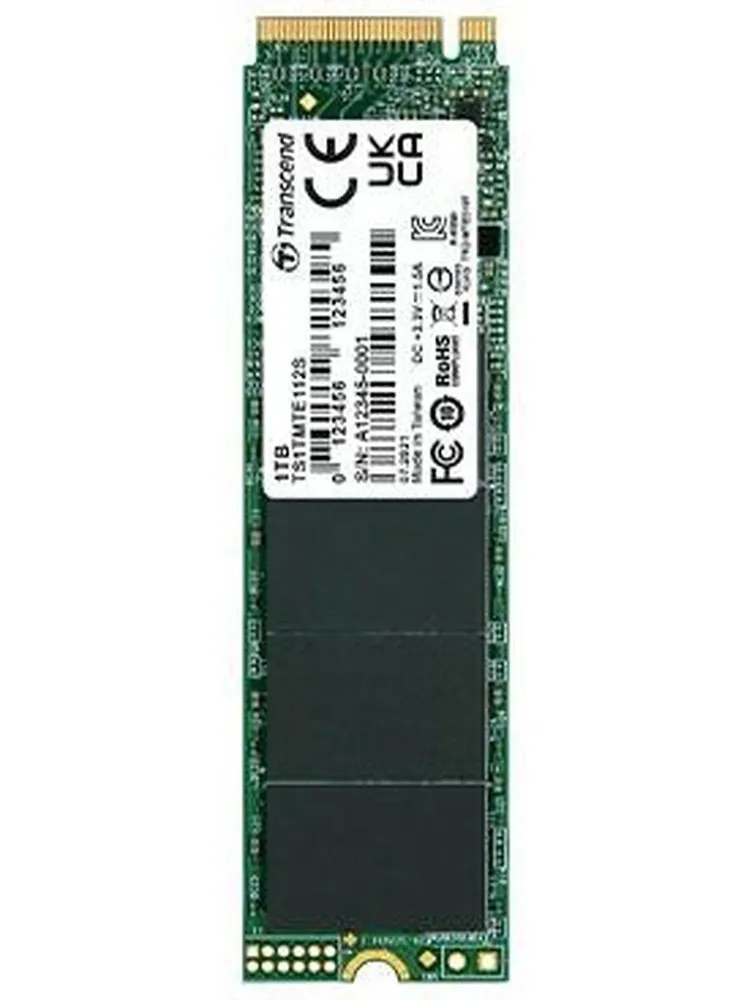 Transcend Внутренний SSD-диск Твердотельный диск 2TB Transcend MTE110S, 3D TLC NAND, M.2 2280,PCIe Gen3x4 [ R/W - 1700/2500 MB/s], M.2, PCI-E 3.0 (TS2TMTE110S), 3x4, 2 ТБ