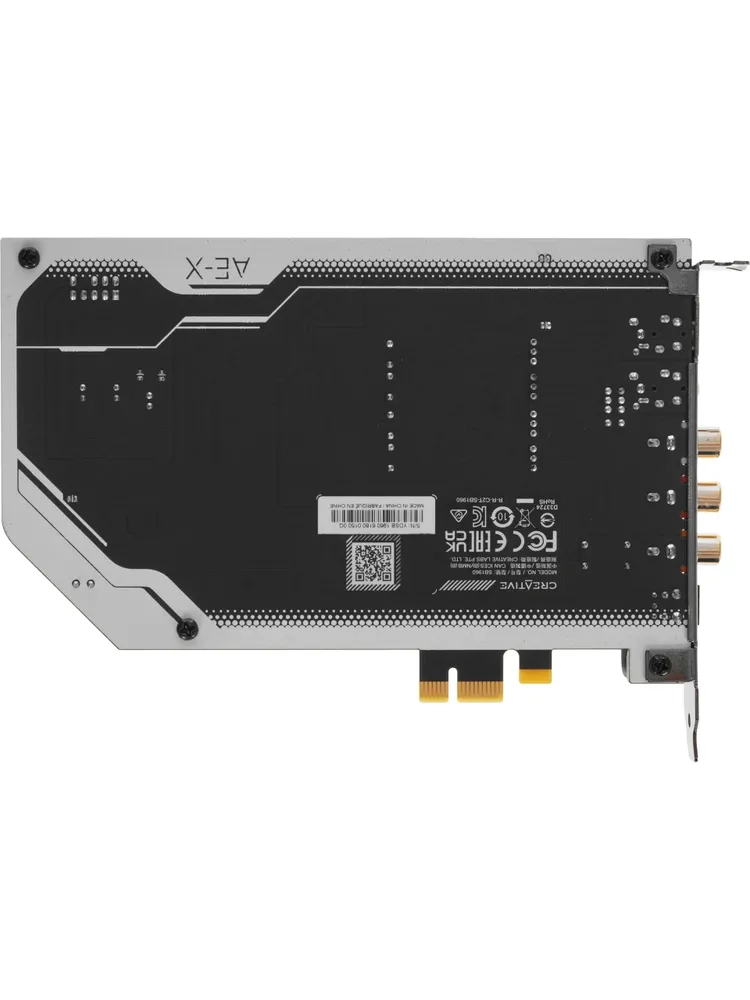 Звуковая карта PCI-E Sound Blaster AE-X (ESS ES9039Q2M) 2.0 Ret, вариант