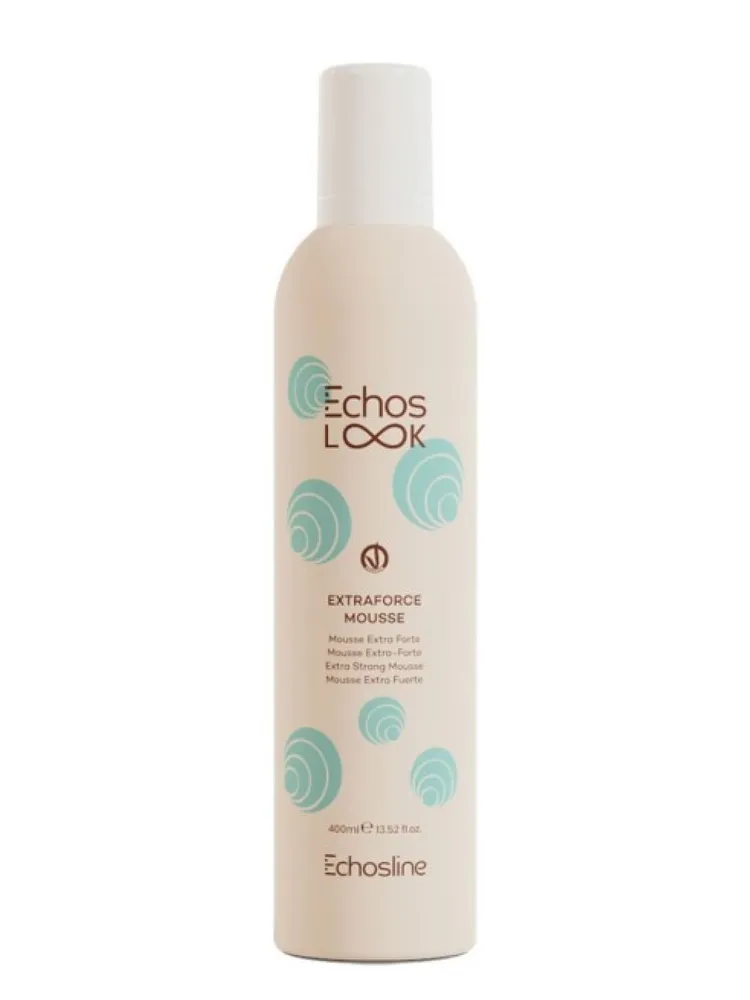 ECHOS LINE Мусс Look Extraforce Mousse для укладки волос экстрасильной фиксации, 400мл, 400 мл