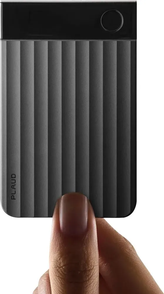Диктофон PLAUD NOTE PRO с искусственным интеллектом ChatGPT (black), черный, фото 4