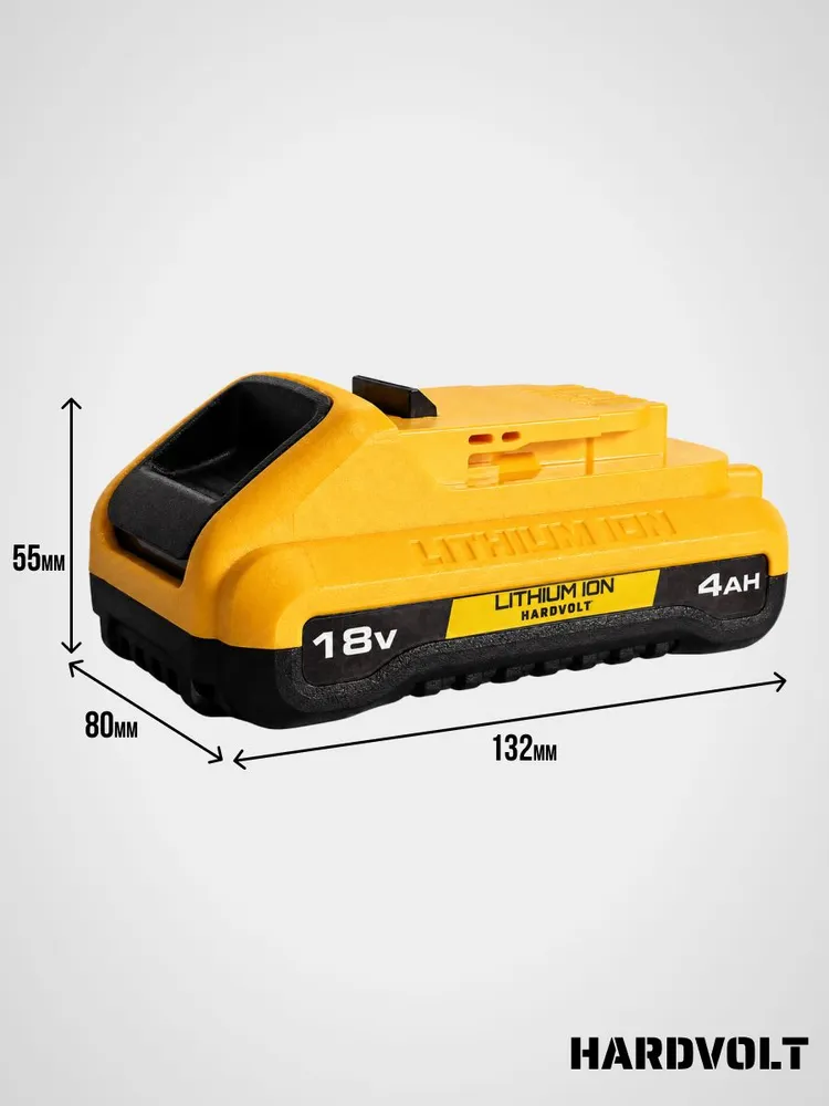 Высокотоковый аккумулятор для DeWalt 4Ач 18V/20V, вариант, фото 4