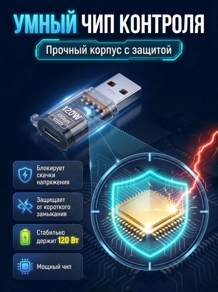 Кабель для компьютерной периферии USB Type-A/USB Type-C, прозрачный, темно-серый, серый, фото 6