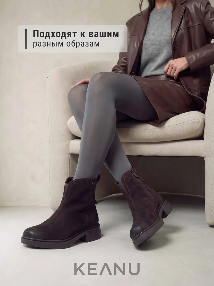 Ботинки женские зимние натуральная кожа, вариант, фото 5