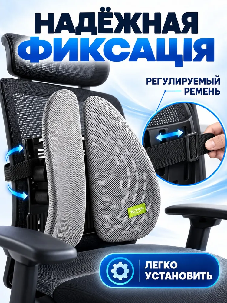 Подушка на стул 40x40 см 1 шт полиэстер серый, 40x40 см, 1 шт, фото 5