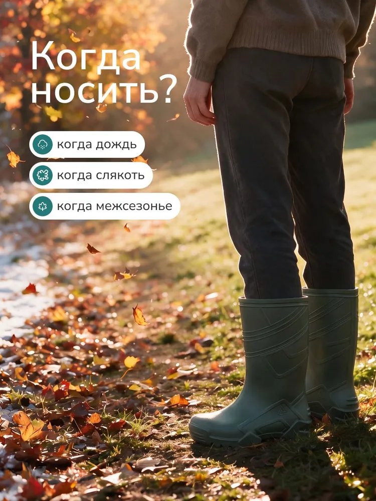 Сапоги резиновые EVART, вариант, фото 5