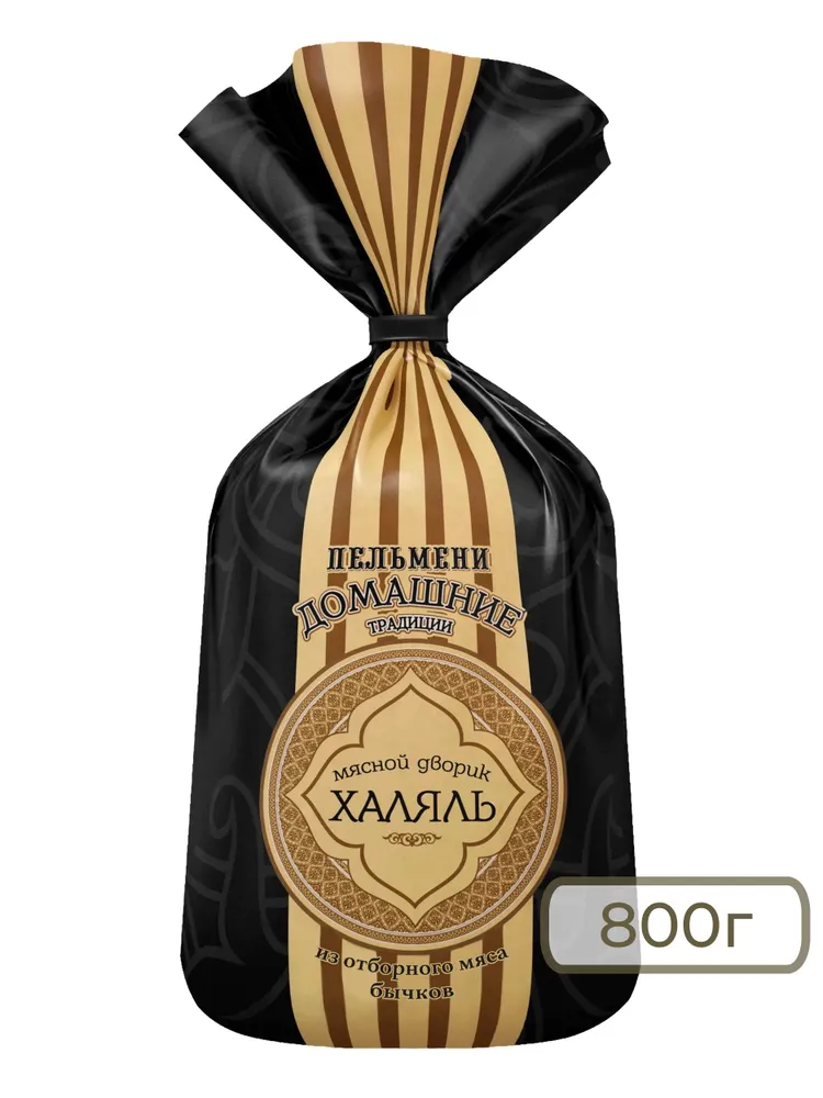 Пельмени "Домашние традиции", 800г "МД Халяль", 800 г