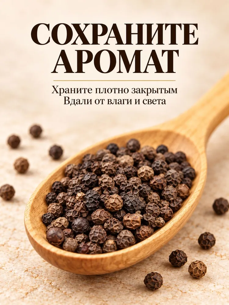 Перец черный горошек 200 гр, 200 г, фото 6
