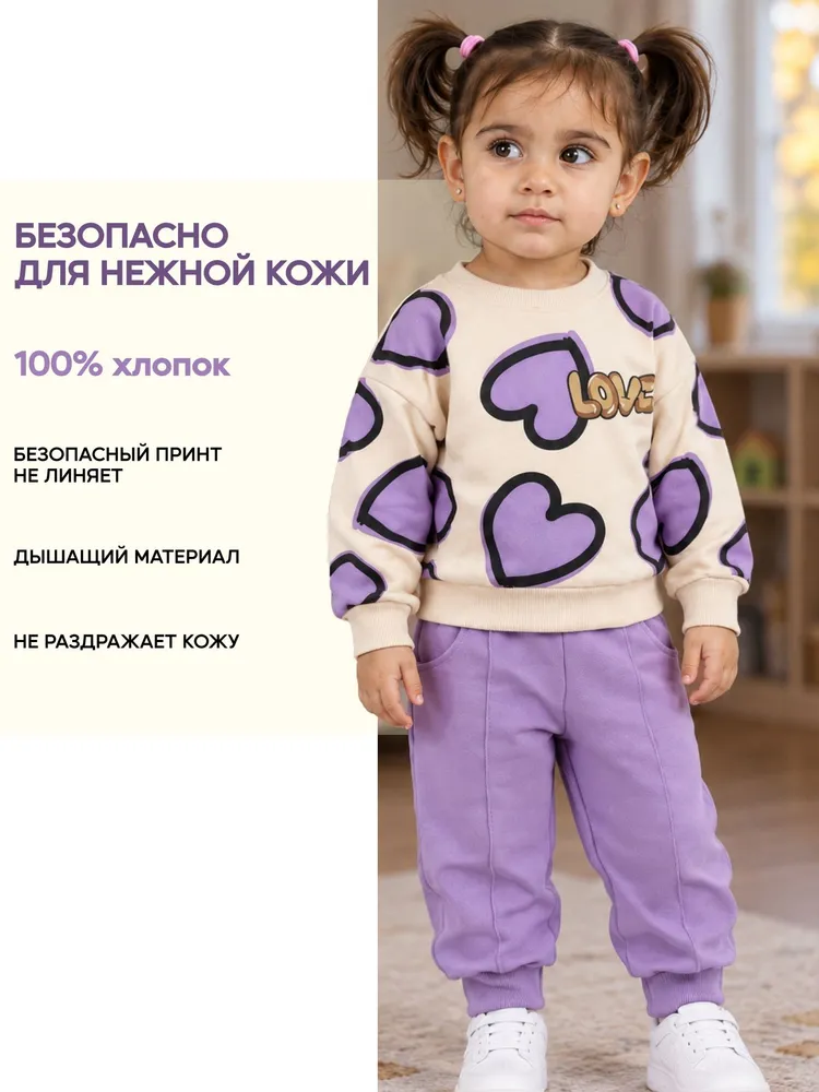 Комплект одежды Kidsiky Детские костюмы для девочки, вариант, фото 4