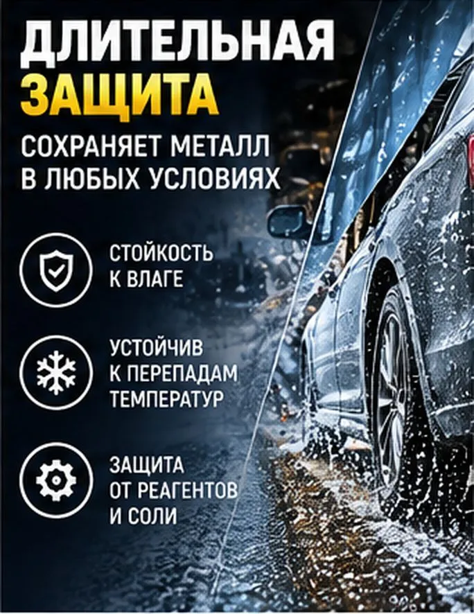GEOMETRIA AUTO Мовиль Аэрозоль, 1000 мл, 1 шт., 1 л, 1 шт, фото 6