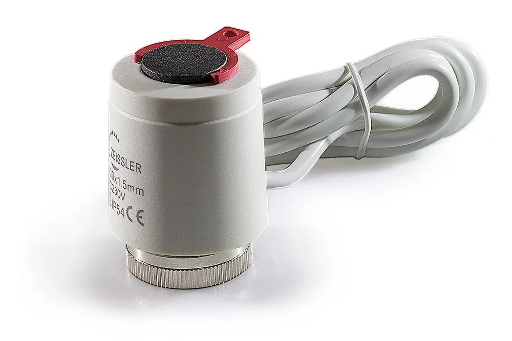 Сервопривод ZEISSLER нормально закрытый белый M335NC, вариант, фото 2
