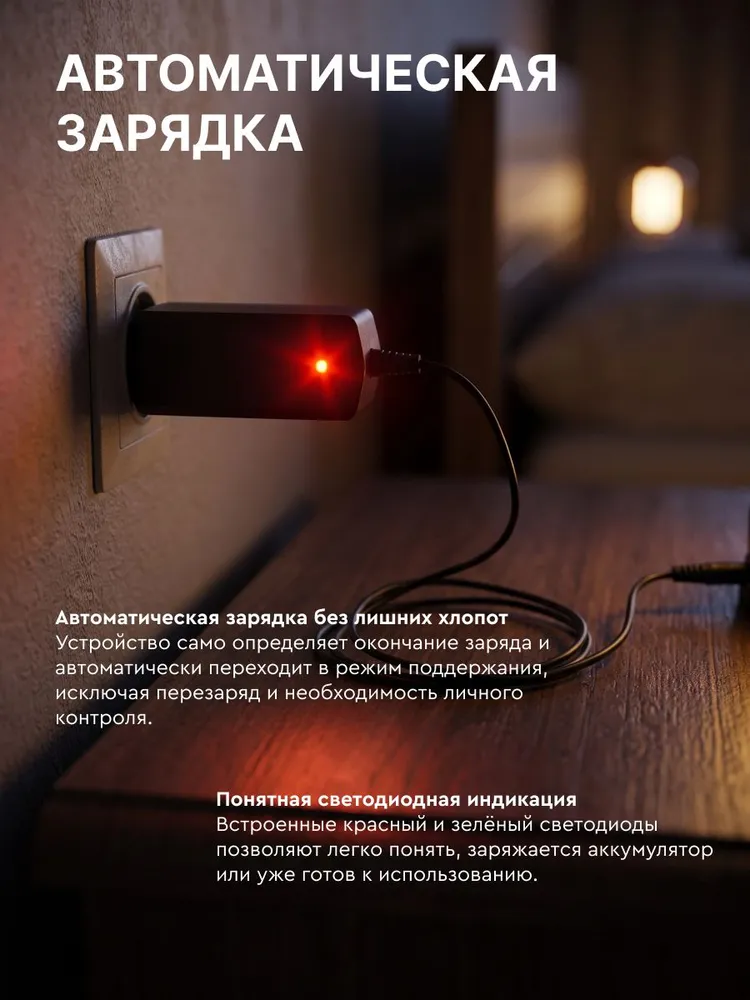 РРК, зарядное устройство для фонарей, инструмента, детских игрушек АЗУ-7.2 (220 В), GLS-72, вариант, фото 4