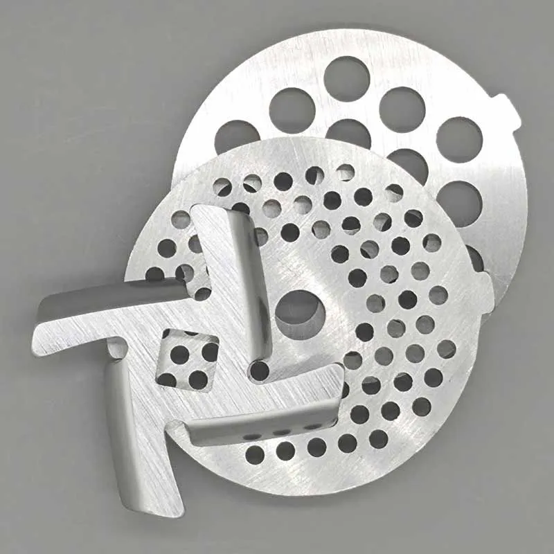 Решетка, нож для мясорубки JVC JK-MG125, MG126, MG127, MG128, вариант, фото 5