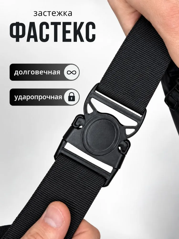 Сумка поясная через плечо, вариант, фото 4