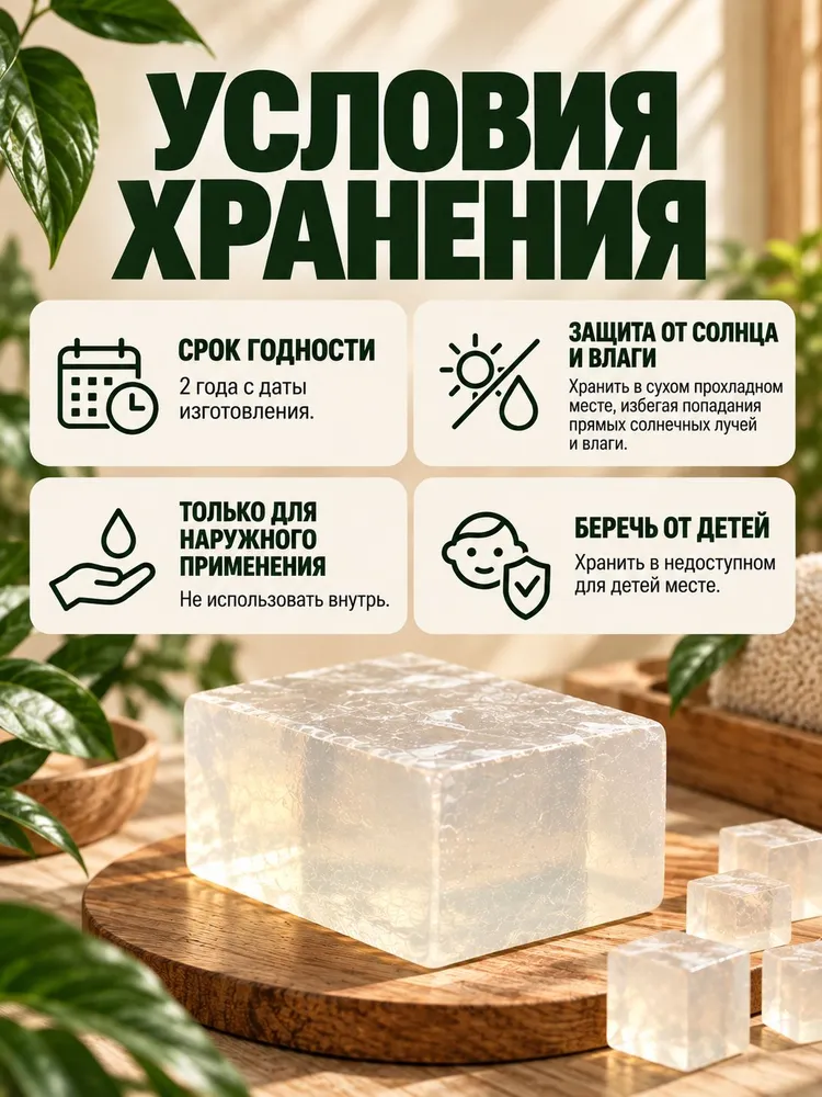 Мыльная основа прозрачная. База для мыловарения -500 грамм, прозрачный, фото 3