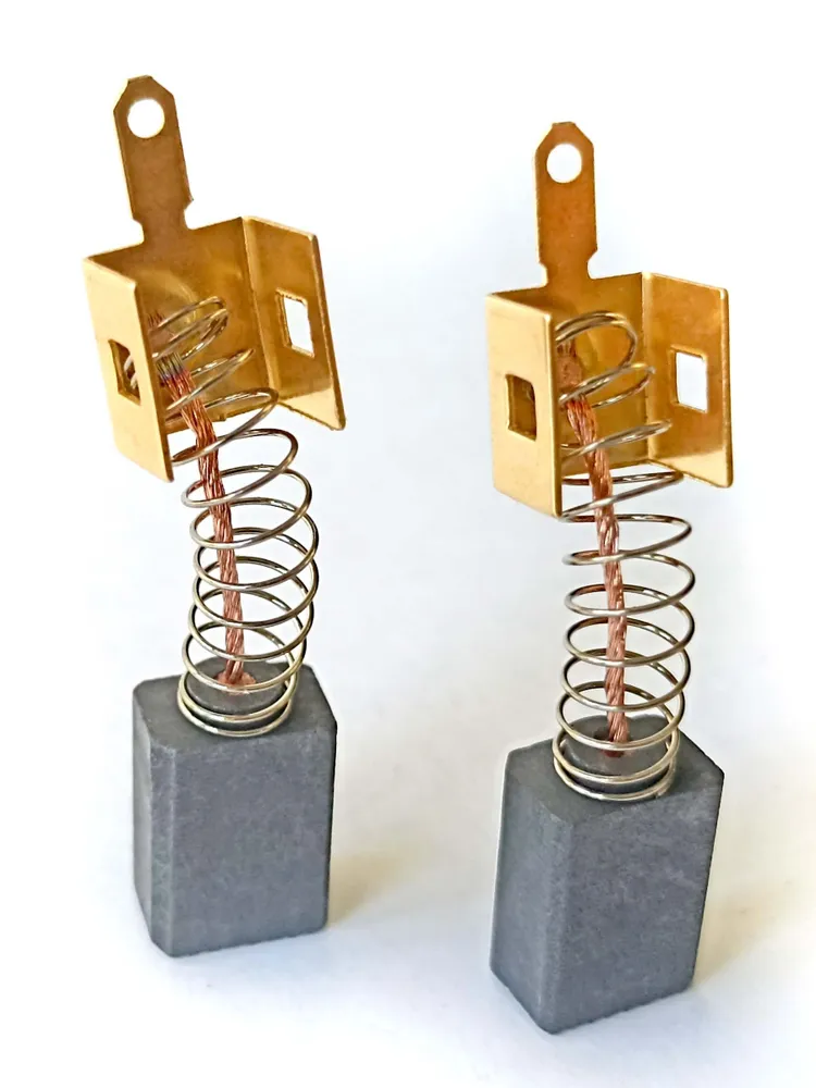 Щетки 6х9х12 УШМ Интерскол 125/1100, 125/1100Э, 6x9x12, фото 4