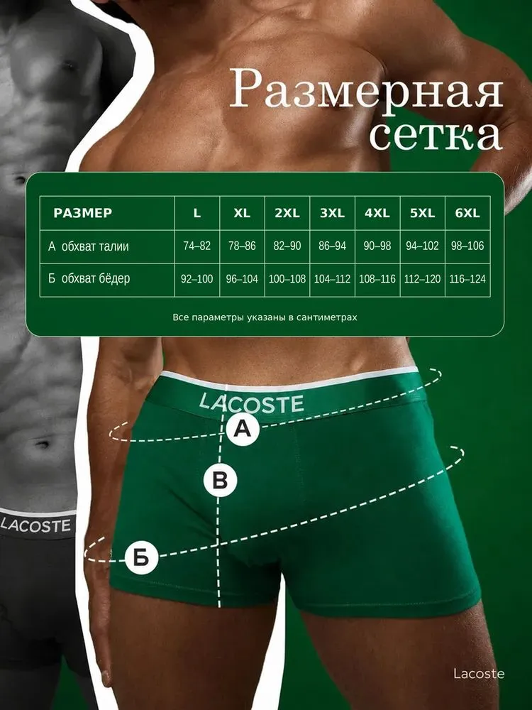 Трусы боксеры Underwear, 5 шт, 5 шт, фото 2