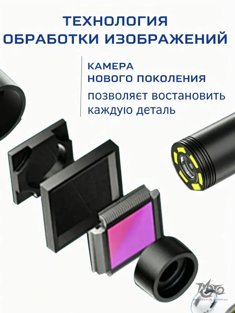 Эндоскоп высокой четкости для смартфонов на базе Android, видеоэндоскоп для автомобильных трубопроводов, эластичный жесткий провод, вариант, фото 6