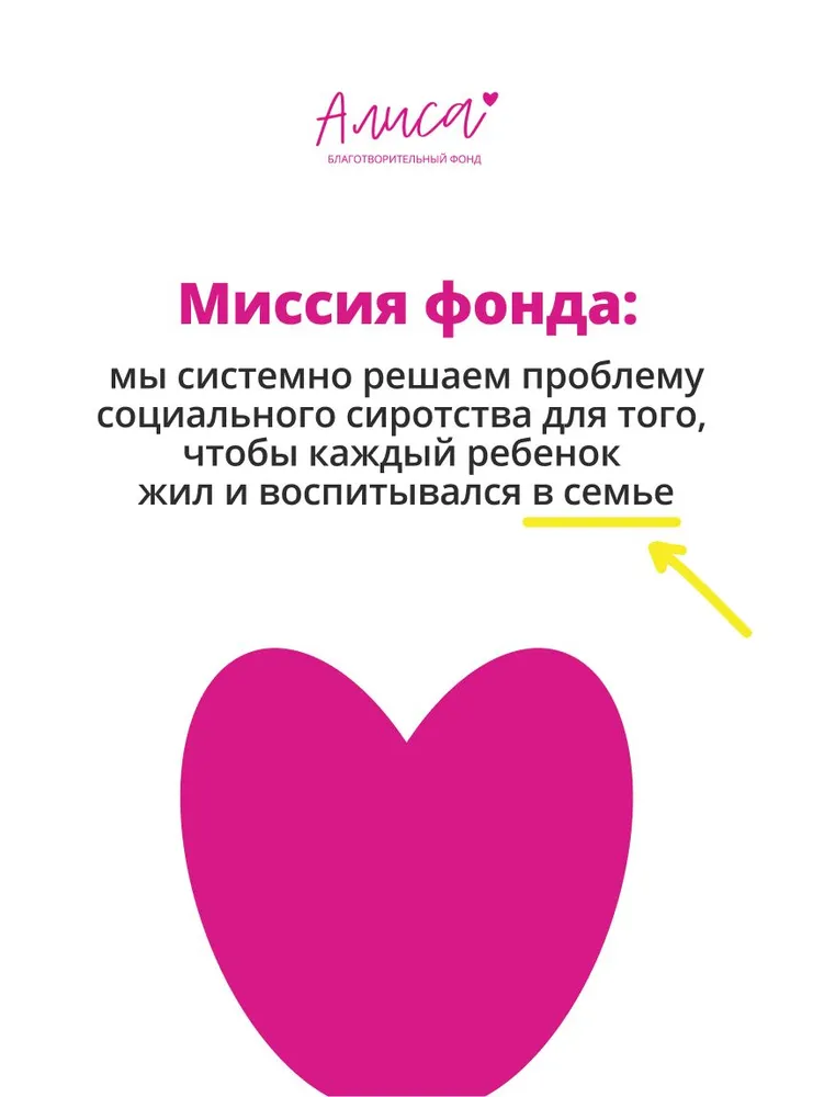 Благотворительный сертификат Фонда Алиса, вариант, фото 2