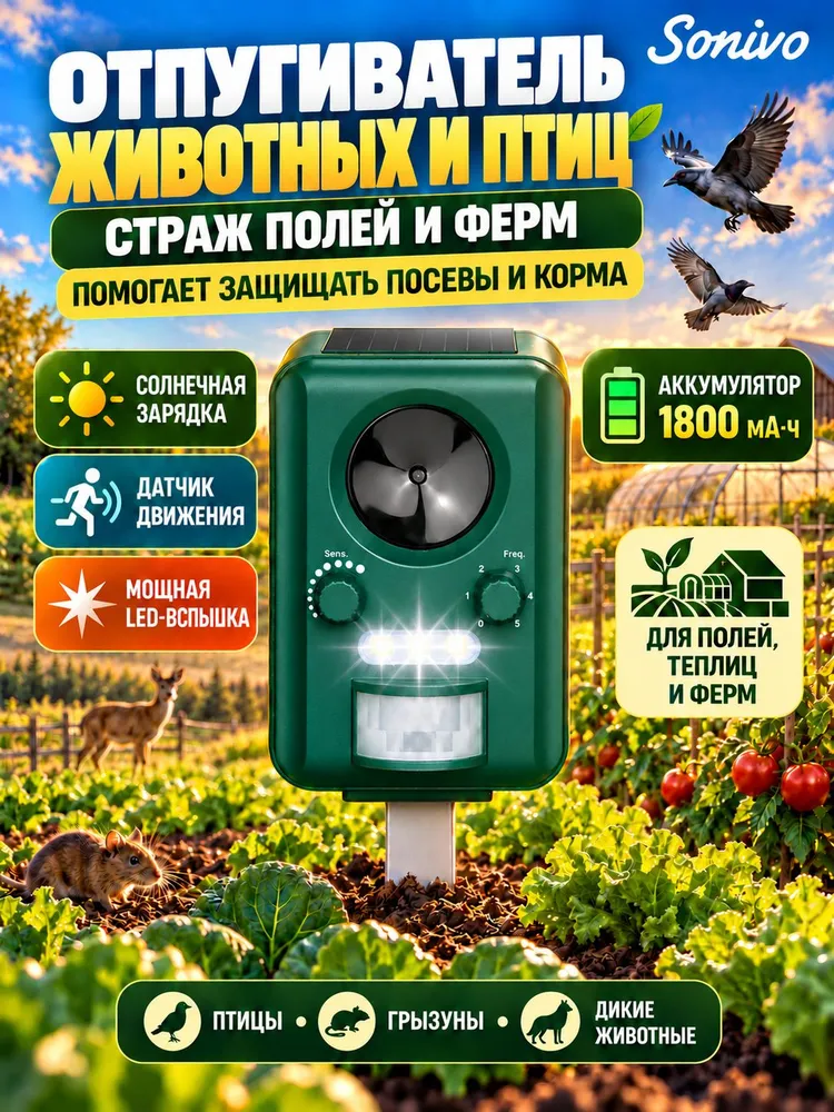 Sonivo Отпугиватель вредителей, вариант