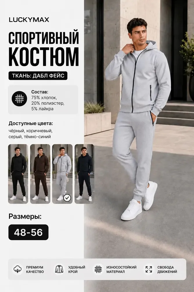Костюм спортивный, вариант