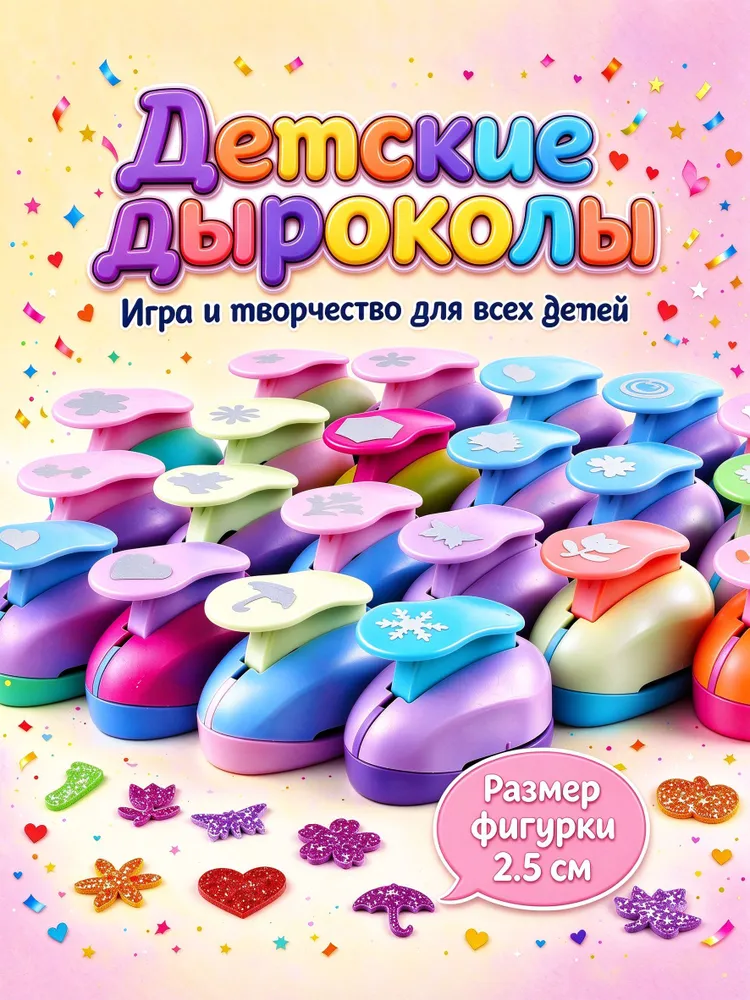 Дырокол 1 шт., до 23 листов, 1 шт