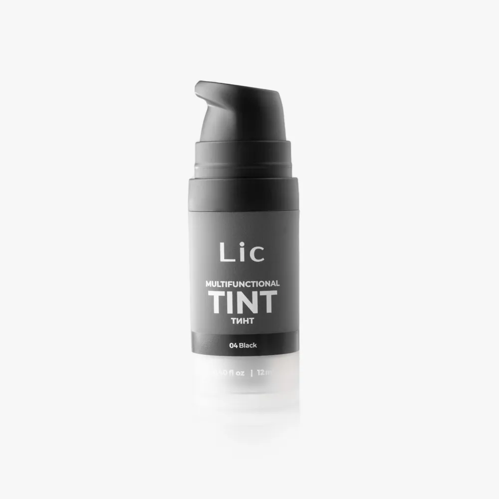 Lic Тинт многофункциональный Tint MULTIFUNCTIONAL тон 04 Black 12 мл, 12 мл, черный, фото 3