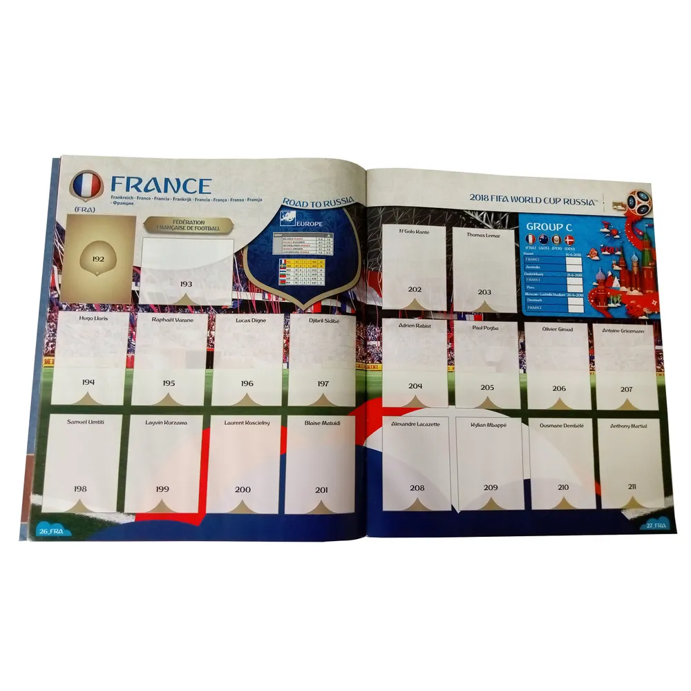 PANINI / Альбом для коллекционирования наклеек Чемпионат Мира по футболу FIFA 2018, вариант, фото 4
