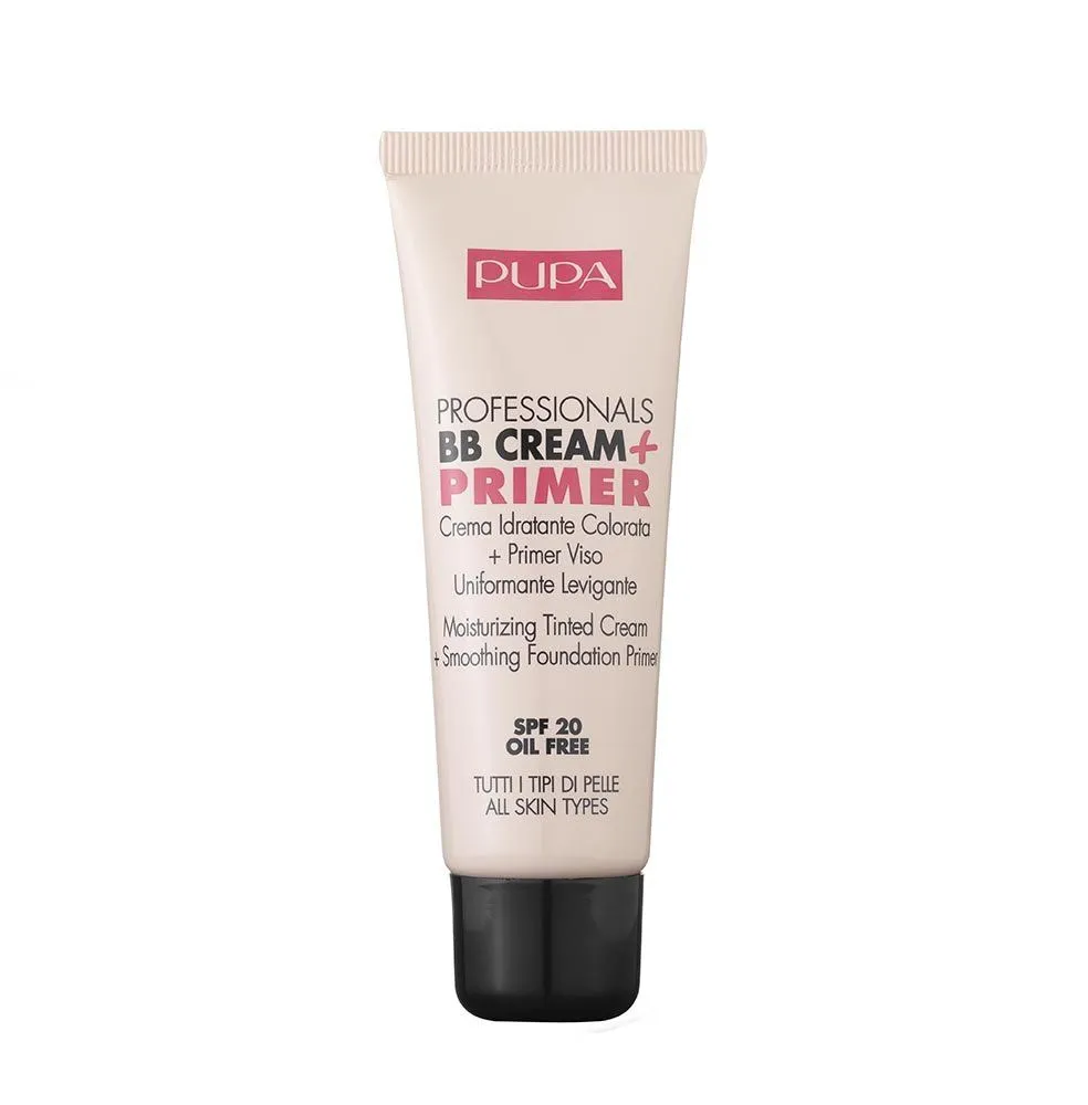 PUPA Professionals BB Cream+Primer BB Крем+основа для всех типов кожи, 50 мл, 001, 50 мл, фото 2