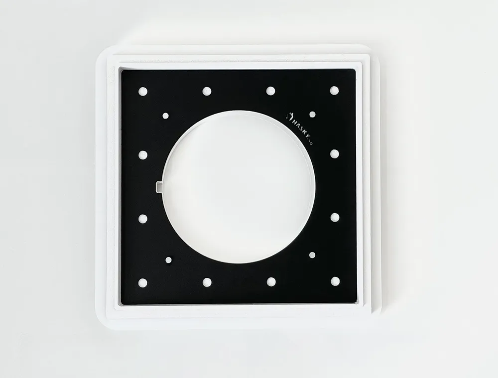 Теневой диффузор вентиляционный с клапаном 150x150 mm, 200x200, фото 3