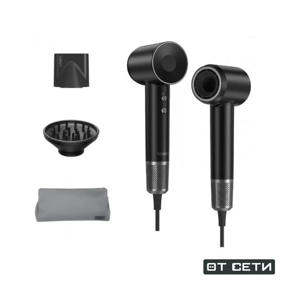 Фен для волос Laifen Swift Premium, черный, черный