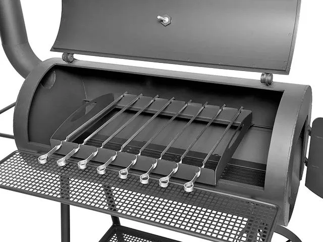 Гриль-коптильня для горячего копчения 3 в 1. Russia Grill модель Смокер-1, вариант, фото 2