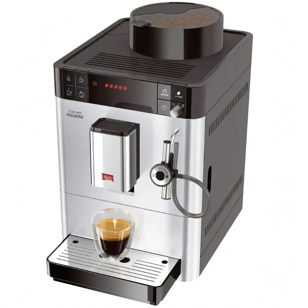 Melitta Автоматическая кофемашина Caffeo F 530-101, серебристый, черный, черный, фото 4
