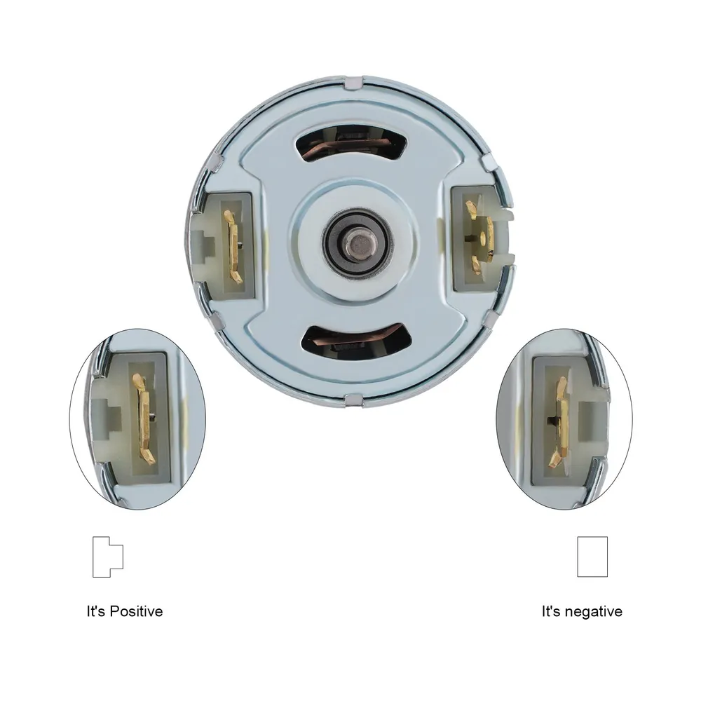 895 беззубчатый DC Motor 12-24V Высокий крутящий момент Регулируемый для электрического инструмента / DIY Небольшая дрель с двойным шарикоподшипником, вариант, фото 3