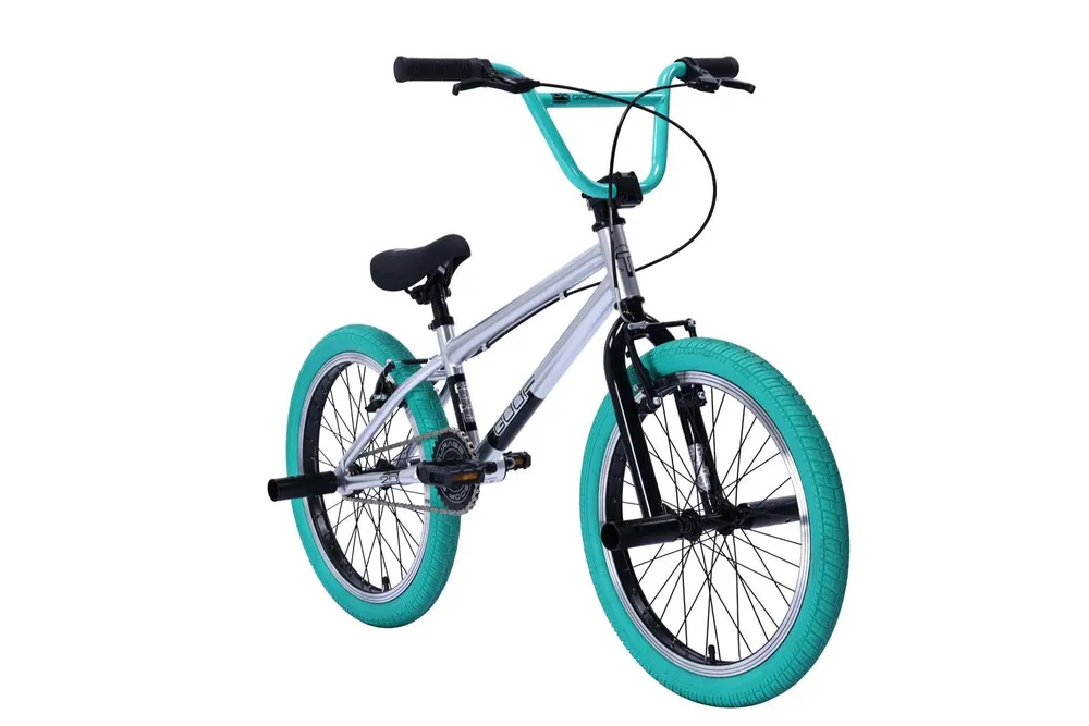 Велосипед BMX Tech Team Goof серебряный 18,7"х20", серебристый, фото 4