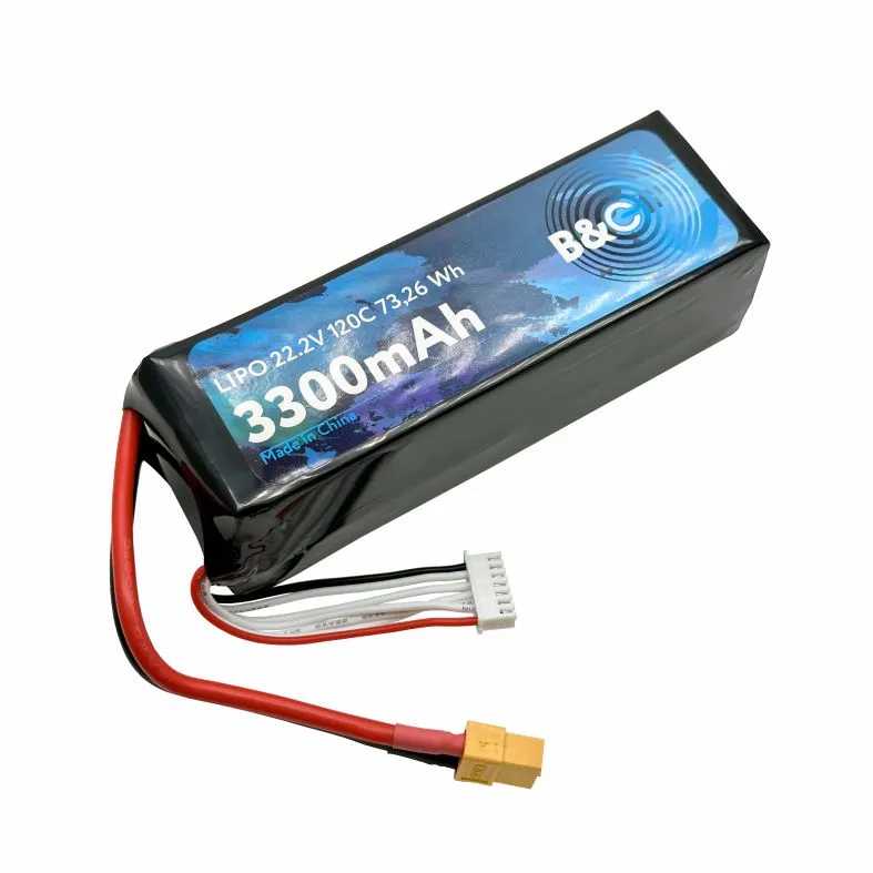 B&C 6S 22.2V 3300mAh 120C XT60 Lipo battery B&C 6S 22.2V 3300mAh 120C XT60 Lipo battery