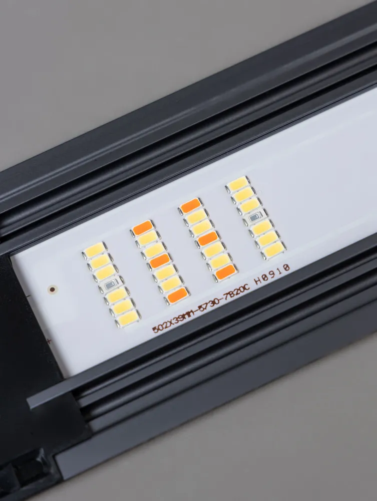 Алюминиевый LED светильник для аквариума 31 ват, вариант, фото 6