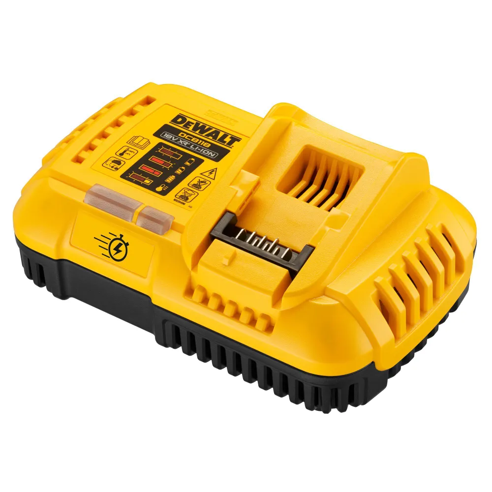 Быстрое зарядное устройство DEWALT, 18/54В, 8А, DCB118, вариант, фото 5