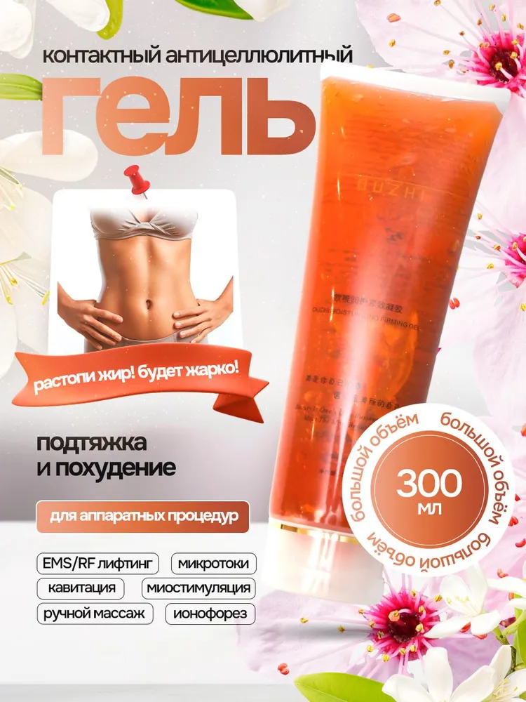 Контактный гель для микротоков антицеллюлитный, вариант