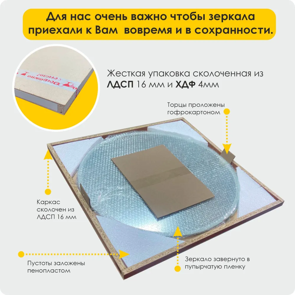 Зеркало настенное, интерьерное, прямоугольное, 100*40 см, белая окантовка, 100x40 см, фото 6