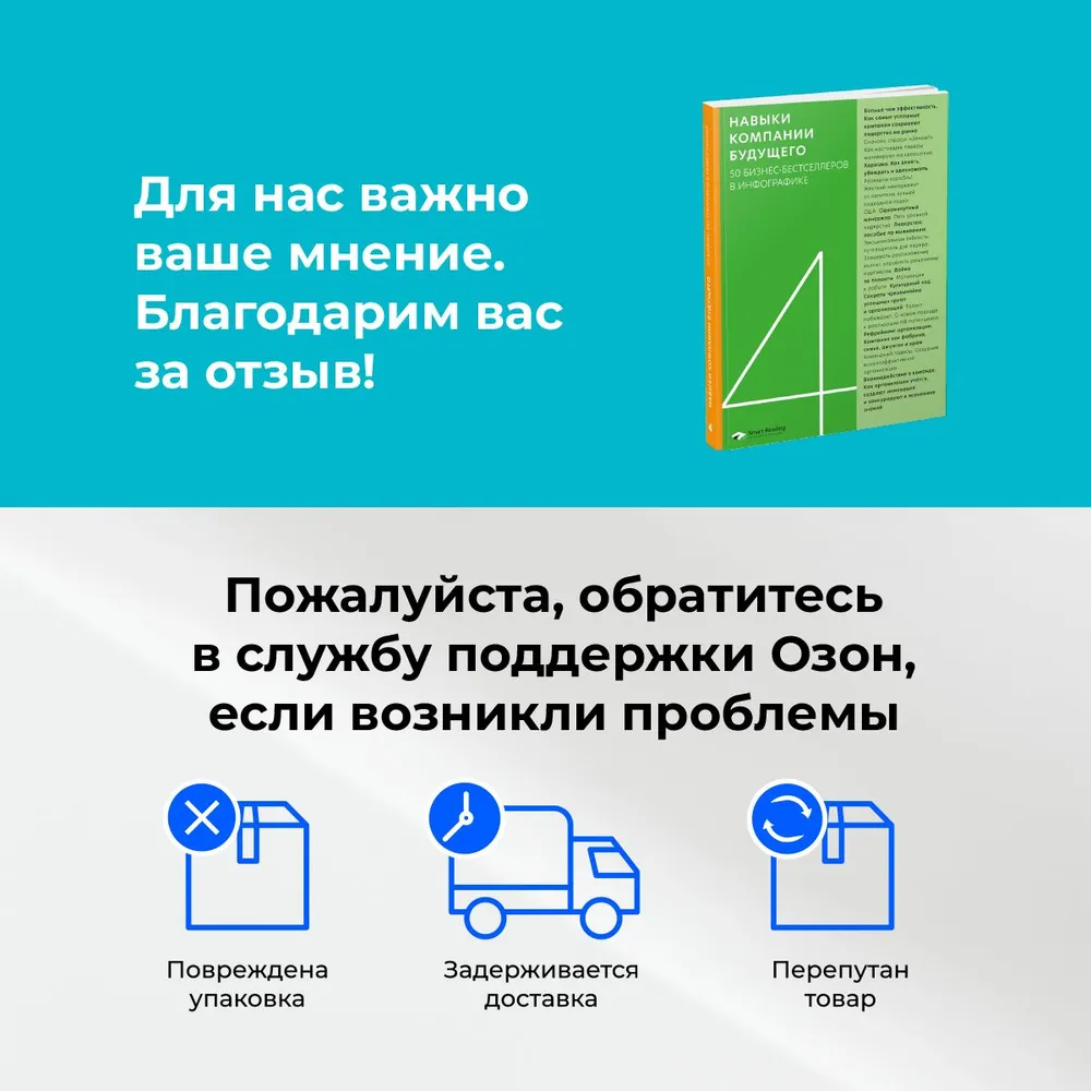 Навыки компании будущего. 50 бизнес-бестселлеров в инфографике | Smart Reading, вариант, фото 6