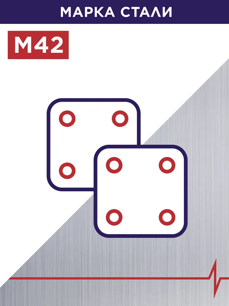 Пильное полотно для ленточной пилы ПУЛЬСАР по металлу 1141x13x0.65 мм BIM шаг 10/14TPI, сталь M42, 1141x13x0.65 мм, фото 3