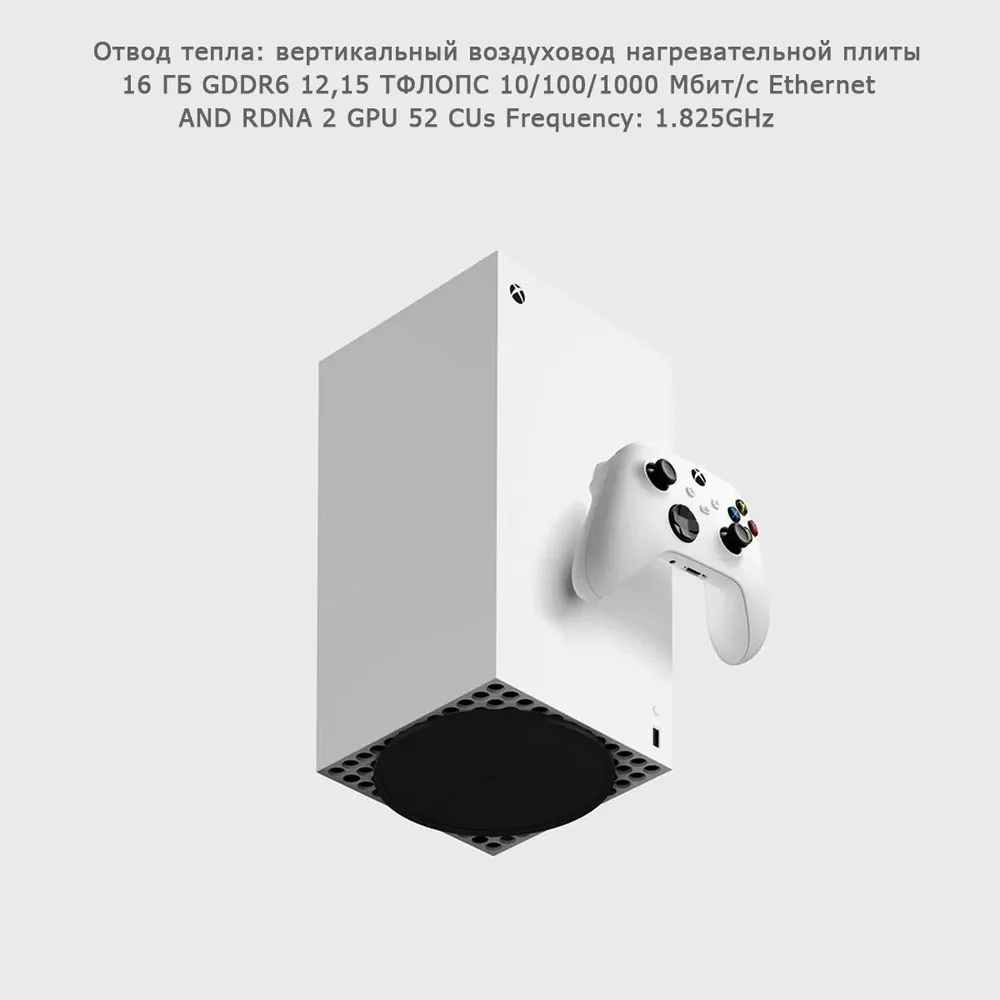 Microsoft XBOX SERIES X (All-Digital Robot White)игровая консоль,Версия оптического привода,4K 120FPS 16GB RAM 1TB SSD, 16 ГБ, 1 ТБ, фото 6