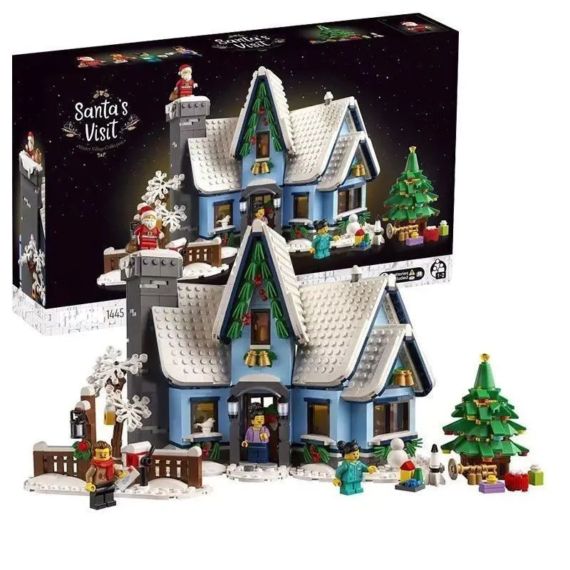 совместимость Конструктор LEGO Коллекционные наборы 10293 В ожидании Санты, вариант