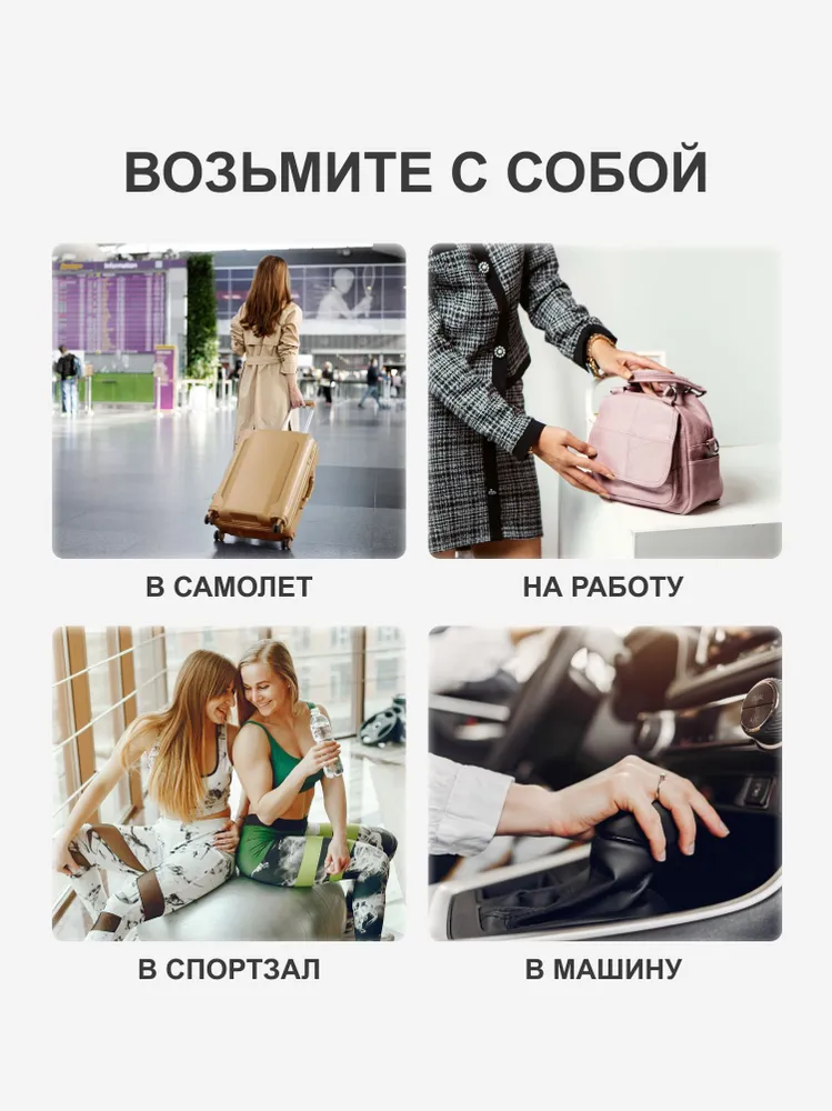 Бутылочка-дозатор 50 мл с помпой, дорожный косметический флакон, синий/белый, 50 мл, фото 3