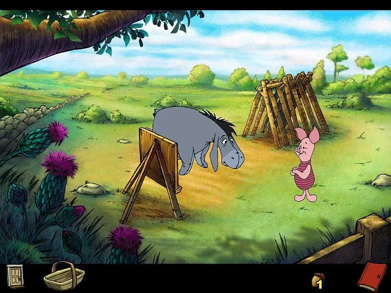 Видеоигра. Disney. Винни. Медовый пир (2010, Jewel, PC-CD, для Windows PC, русская версия) аркада, приключение для детей, сборник мини-игр / 4+, вариант, фото 5